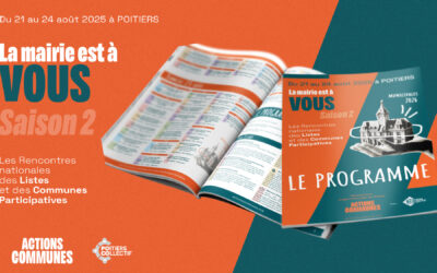 Le Programme des Rencontres Nationales de Poitiers « La Mairie est à vous »